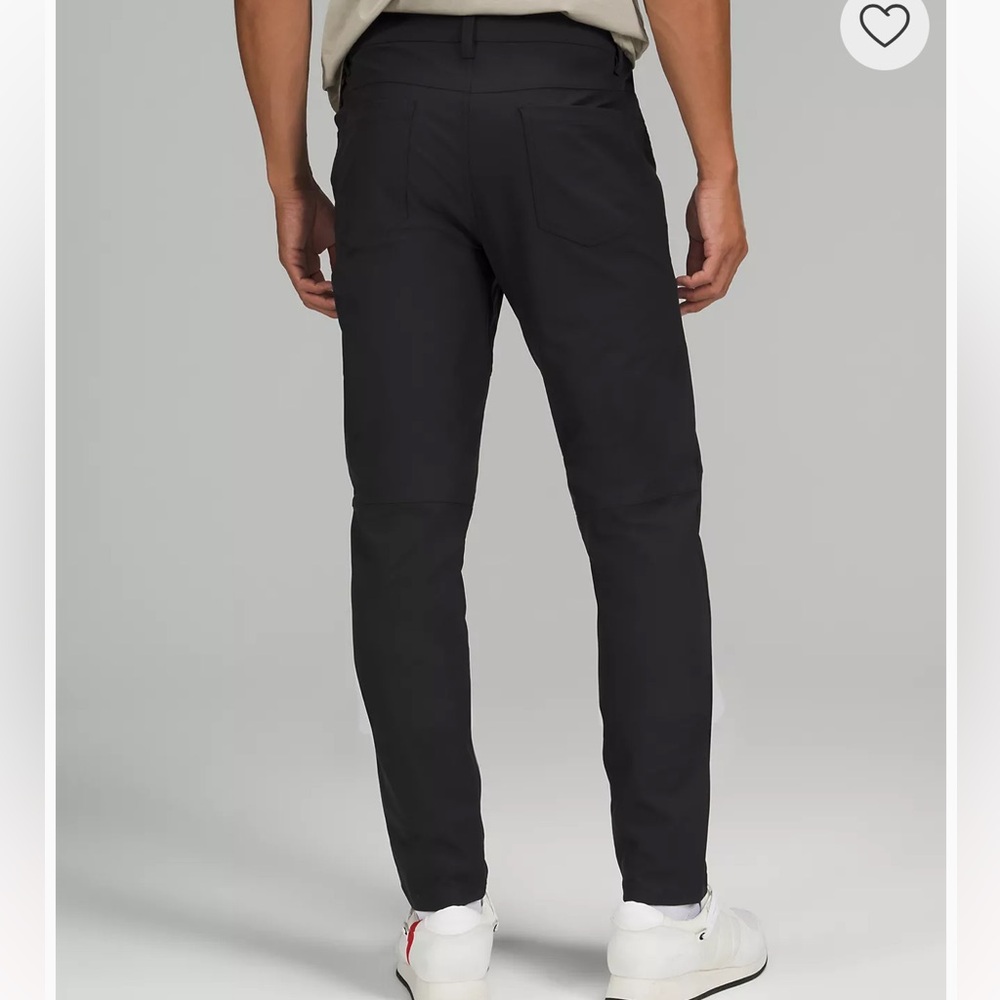 Lululemon men’s ABC Slim-Fit 5 Pocket Pant 32"L Warpstreme casual dress pant - Picture 2 of 12